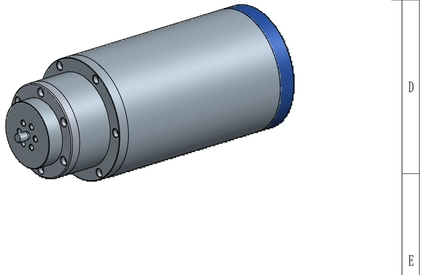 110HY12Z2.2 motorised spindle